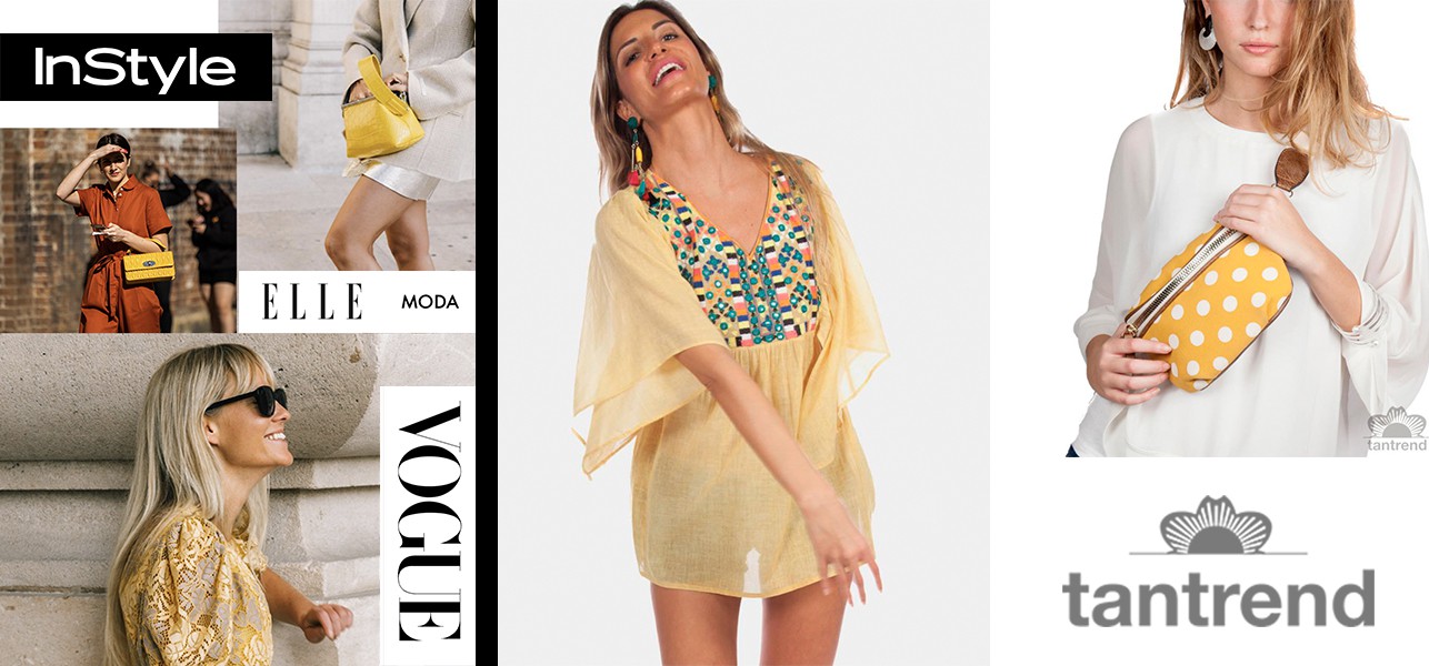 AMARILLO MOSTAZA. EL COLOR DE MODA DEL VERANO